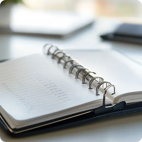 Agenda vazia de consultas